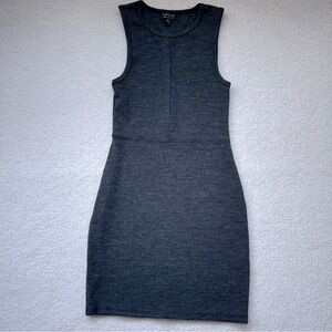 New Topshop tank dress dark heathered grey US 6 UK 10 but fits like an XS US 2